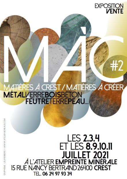 MAC #2 matière à créer